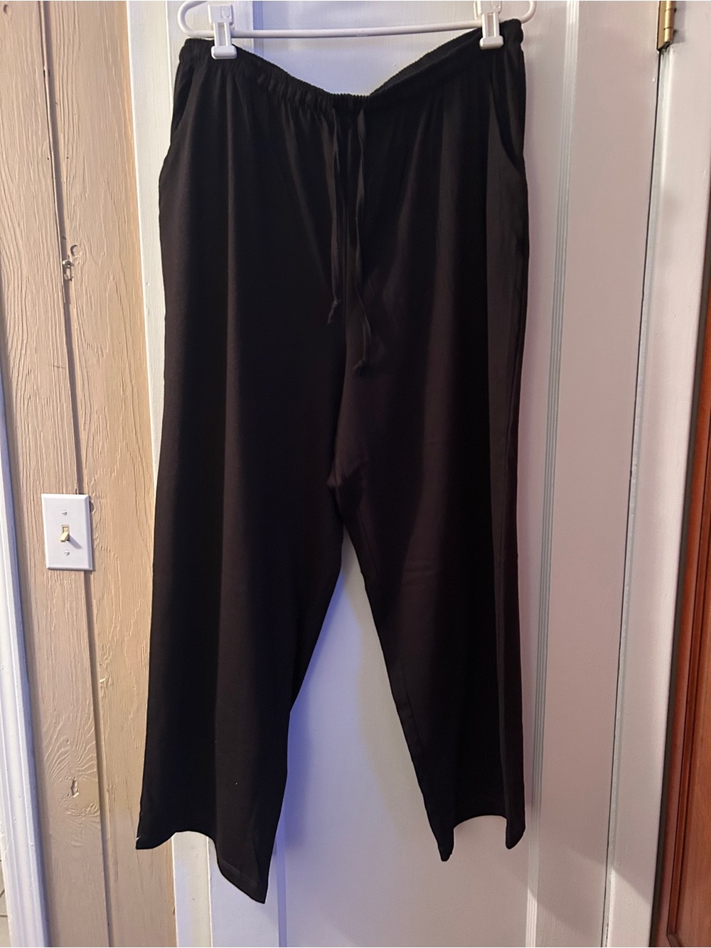 Dreams Co. Black Drawstring Lounge Pants 1X